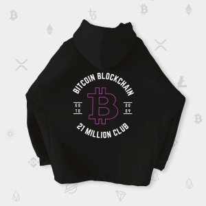 Оверсайз худі BITCOIN BLOCKCHAIN