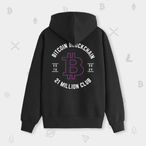 Класичний худі BITCOIN BLOCKCHAIN