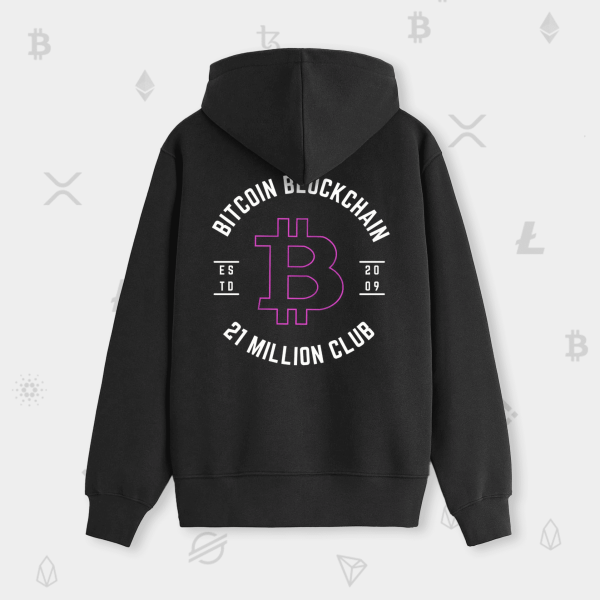 Класичний худі BITCOIN BLOCKCHAIN