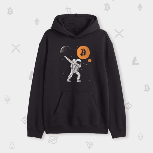 Класичний худі Bitcoin Dab