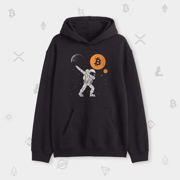 Класичний худі Bitcoin Dab