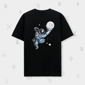 Класична футболка Bitcoin Moon