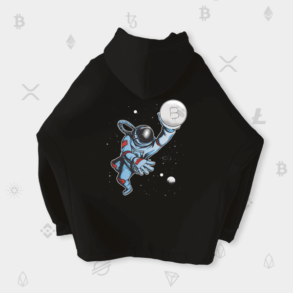 Оверсайз худі BITCOIN MOON