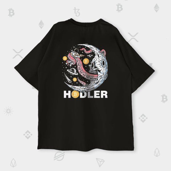 Оверсайз футболка HODLER MOON
