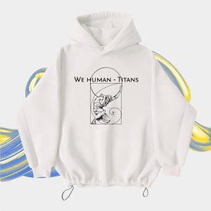 Оверсайз худі  Titans  White