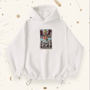 Оверсайз худі Judgement White