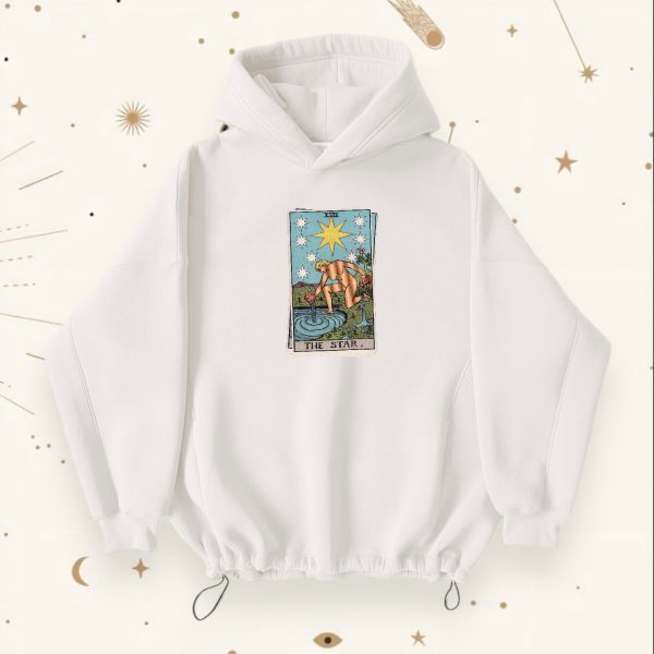 Оверсайз худі The Star White