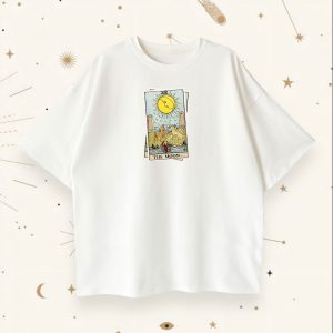 Оверсайз футболка The Moon White