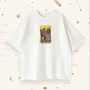 Оверсайз футболка The Empress White