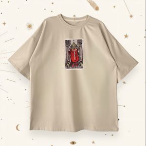 Оверсайз футболка The Hierophant Beige
