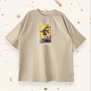 Оверсайз футболка The Fool Beige