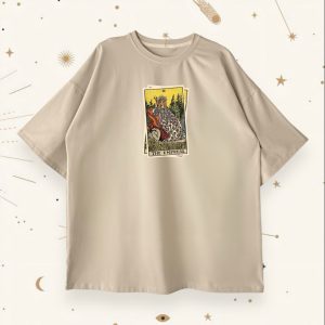 Оверсайз футболка The Empress Beige