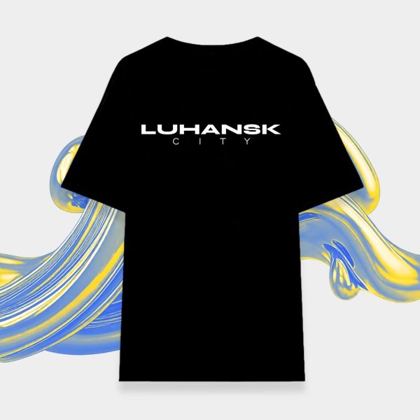 Футболка Hometown Luhansk  Black