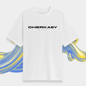 Футболка Hometown Cherkasy  White