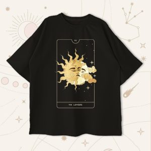 Оверсайз футболка The Lovers V2 Black