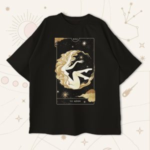 Оверсайз футболка The Moon V2 Black