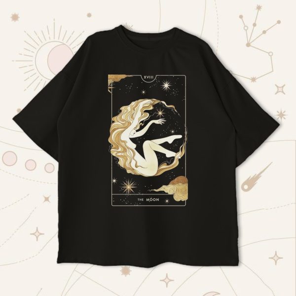 Оверсайз футболка The Moon V2 Black