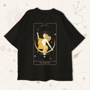 Оверсайз футболка The Magician V2 Black