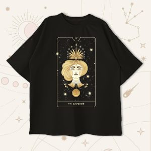 Оверсайз футболка The Emperor V2 Black