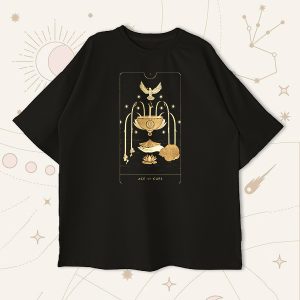 Оверсайз футболка Ace of Cups V2 Black