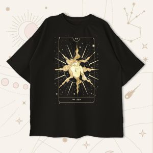Оверсайз футболка The Sun V2 Black