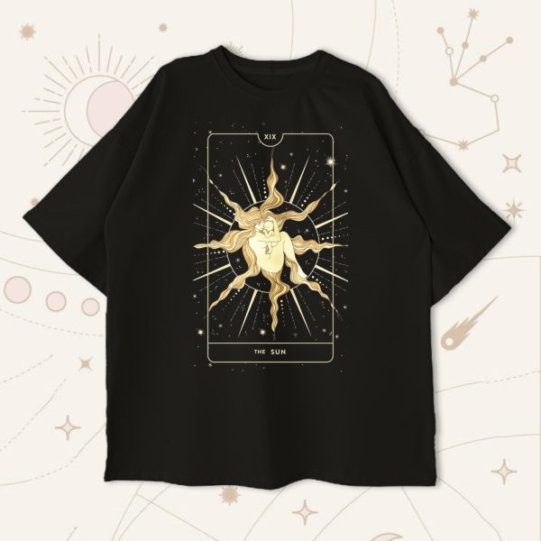 Оверсайз футболка The Sun V2 Black