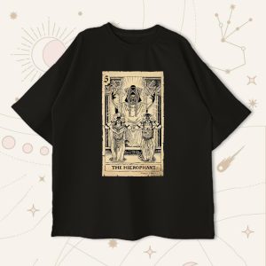 Оверсайз футболка The Hierophant Black