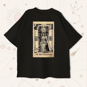 Оверсайз футболка The High Priestess Black