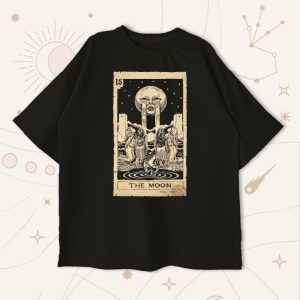 Оверсайз футболка The Moon Black