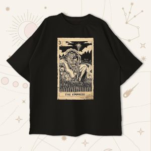 Оверсайз футболка The Empress Black