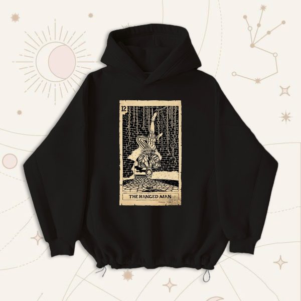 Оверсайз худі The Hanged Man Black