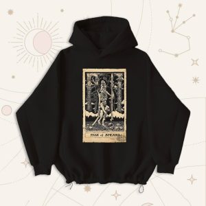 Оверсайз худі Page of Spears Black
