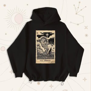 Оверсайз худі The Empress Black
