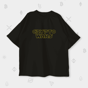 Оверсайз футболка CRYPTO WARS
