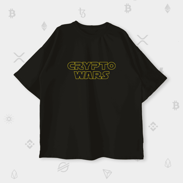 Оверсайз футболка CRYPTO WARS