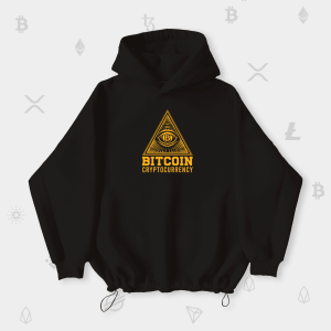 Оверсайз худі BITCOIN CRYPTOCURRENCY