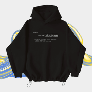 Оверсайз худі  Стаття 34  Black