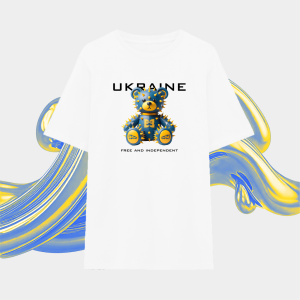 Футболка Ukrainian Bear  White