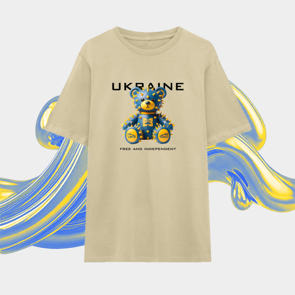 Футболка Ukrainian Bear  Biege
