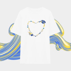 Футболка The Flower Heart  White