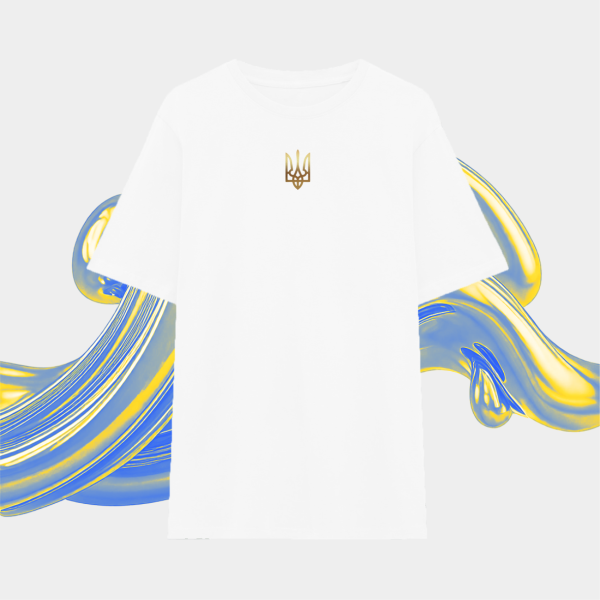 Футболка Золотий Герб  White
